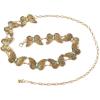 imageTOPACC Western Chain belt for Women Cowgirl Metal Concho Belt for Dresses Jeans Country Concert OutfitEgold