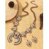 imageTOPACC Western Jewelry for Women White Turquoise Cowgirl Necklace with Boho Earings SetAWhite