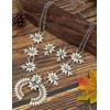 imageTOPACC Western Jewelry for Women White Turquoise Cowgirl Necklace with Boho Earings SetAWhiteTurquoise