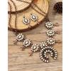 imageTOPACC Western Jewelry for Women White Turquoise Cowgirl Necklace with Boho Earings SetBWhite