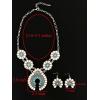 imageTOPACC Western Jewelry for Women White Turquoise Cowgirl Necklace with Boho Earings SetCWhiteTurquoise