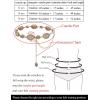 imageTOPACC Western Metal Concho Belt for Women Cowgirl Chain Belts for Dresses Jeans Country Concert Outfit1bright Gold109