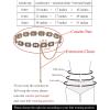 imageTOPACC Western Metal Concho Belt for Women Cowgirl Chain Belts for Dresses Jeans Country Concert OutfitBright Gold32a