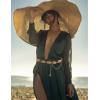 imageTOPACC Western Metal Concho Belt for Women Cowgirl Chain Belts for Dresses Jeans Country Concert OutfitBright Gold64