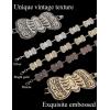imageTOPACC Western Metal Concho Belt for Women Cowgirl Chain Belts for Dresses Jeans Country Concert OutfitSilver272