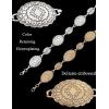 imageTOPACC Western Metal Concho Belts for Women Boho Cowgirl Chain Belt for Dresses Jeans Country Concert OutfitSilver