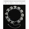 imageTOPACC Western Metal Concho Belts for Women Boho Cowgirl Chain Belt for Dresses Jeans Country Concert OutfitTurquoise