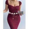 imageTOPACC Western Metal Concho Belts for Women Boho Cowgirl Chain Belt for Dresses Jeans Country Concert OutfitWhite