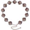 imageTOPACC Concho belts for Women Western Metal Cowgirl Boho Chain Belt for Dresses Jeans Country Concert OutfitDbronze