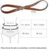 imageTOPACC 2 Pack Waist Belts for Women Fashion Skinny Belt Set for Dresses Pants Business CasualA Brown  Black