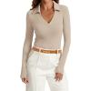imageTOPACC 2 Pack Waist Belts for Women Fashion Skinny Belt Set for Dresses Pants Business CasualC Brown  Black