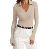 imageTOPACC 2 Pack Waist Belts for Women Fashion Skinny Belt Set for Dresses Pants Business CasualF Brown  Black