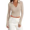 imageTOPACC 2 Pack Waist Belts for Women Fashion Skinny Belt Set for Dresses Pants Business CasualF Brown  Black