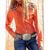 imageTOPACC Cowboy Belts for Men Women with Western Cross Buckle Cowgirl Country Belt for Jeans PantsE Brown