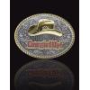 imageTOPACC Western Belt Buckle for Men Women Cowboy Cowgirl Rodeo Gold Buckle 15 Inches Novelty Belt BuckleCgold