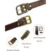 imageTOPACC Western Belts for Women Men Cowboy Cowgirl Belt for Jeans Pants Country Concert Outfit RodeoDark Brown