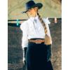 imageTOPACC Western Belts for Women Men Cowboy Cowgirl Belt for Jeans Pants Country Concert Outfit RodeoLight Brown