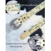 imageTOPACC Western Belts for Women Men Cowgirl Cowboy Country Belts with Buckles for Jeans Pants RodeoBeige