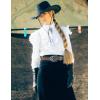 imageTOPACC Western Belts for Women Men Cowgirl Cowboy Country Belts with Buckles for Jeans Pants RodeoCturquoise