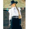 imageTOPACC Western Belts for Women Men Cowgirl Cowboy Country Belts with Buckles for Jeans Pants RodeoHsilver