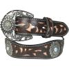 imageTOPACC Western Belts for Women Men Cowgirl Cowboy Country Belts with Buckles for Jeans Pants RodeoKpink