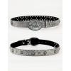 imageTOPACC Western Belts for Women Men Cowgirl Cowboy Country Belts with Buckles for Jeans Pants RodeoNsilver