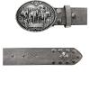 imageTOPACC Western Belts for Women Men Cowgirl Cowboy Country Belts with Buckles for Jeans Pants RodeoNsilver