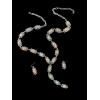 imageTOPACC Western Turquoise Necklace and Earring Sets for Women Cowgirl AccessoriesTurquoiseA