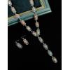 imageTOPACC Western Turquoise Necklace and Earring Sets for Women Cowgirl AccessoriesTurquoiseA