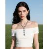 imageTOPACC Western Turquoise Necklace and Earring Sets for Women Cowgirl AccessoriesTurquoiseA