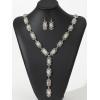 imageTOPACC Western Turquoise Necklace and Earring Sets for Women Cowgirl AccessoriesTurquoiseB