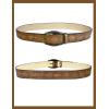 imageTOPACC Womens Western Belts for Jeans Cowgirl Belt with Buckle Girls Country Belt for Pants DressesBbrown