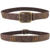 imageTOPACC Womens Western Belts for Jeans Cowgirl Belt with Buckle Girls Country Belt for Pants DressesDcoffee