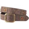 imageTOPACC Womens Western Belts for Jeans Cowgirl Belt with Buckle Girls Country Belt for Pants DressesDcoffee