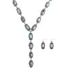 imageTOPACC Western Turquoise Necklace and Earring Sets for Women Cowgirl AccessoriesTurquoiseB