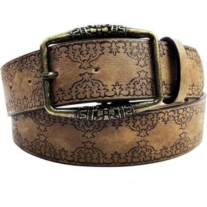imageTOPACC Womens Western Belts for Jeans Cowgirl Belt with Buckle Girls Country Belt for Pants DressesBbrown