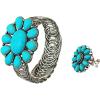 B-Turquoise Silver