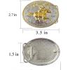 imageTOPACC Western Belts for Women Men Cowgirl Cowboy Embossed Engraved Tooled Leather Belt Rodeo Country JeansGenuine Leather05