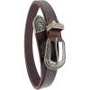 imageTOPACC Western Belts for Women Brown Cowgirl Cowboy Floral Thin Skinny Belt for Jeans Dresses Country Concert OutfitBrown102