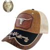 imageTOPACC Western Trucker Hat for Men Women Vintage Cowboy Country Hats Cute Baseball Cap for Western OutfitA Brown