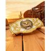 imageTOPACC Western Belt Buckle for Men Women Novelty Rodeo Cowgirl Cowboy Belt Buckle for Western Gift Fit 15 InchesH Silver Gold