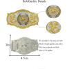 imageTOPACC Western Belt Buckle for Men Women Novelty Rodeo Cowgirl Cowboy Belt Buckle for Western Gift Fit 15 InchesI Silver Gold