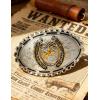 imageTOPACC Western Belt Buckle for Men Women Novelty Rodeo Cowgirl Cowboy Belt Buckle for Western Gift Fit 15 InchesK Silver Gold