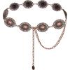 imageTOPACC Western Metal Concho Belt for Women Cowgirl Chain Belts for Dresses Jeans Country Concert OutfitAnticopper342