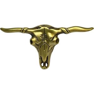 imageTOPACC Western Belt Buckle for Men Women Novelty Rodeo Cowgirl Cowboy Belt Buckle for Western Gift Fit 15 InchesB Bronze