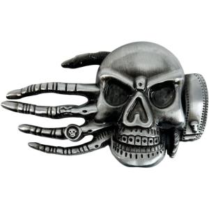 imageTOPACC Western Belt Buckle for Men Women Novelty Rodeo Cowgirl Cowboy Belt Buckle for Western Gift Fit 15 InchesM Silver