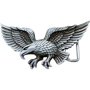 imageTOPACC Western Belt Buckle for Men Women Novelty Rodeo Cowgirl Cowboy Belt Buckle for Western Gift Fit 15 InchesU Silver