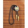 imageTOPACC Native American Bolo Tie for Men Women Gold Western Bolo Tie Initial Letter A To Z Vintage Cowboy NecklaceD
