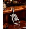 imageTOPACC Western Keychain Bottle Opener Cowboy Horse Bottle Opener Keychain Tool Vintage Key Ring for Western AccessoriesCsilver