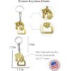 imageTOPACC Western Keychain Bottle Opener Cowboy Horse Bottle Opener Keychain Tool Vintage Key Ring for Western AccessoriesDgold